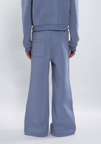 SIDE SEAM PIN PRINT SWEATPANTS