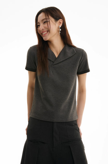 MINIMAL STRAIGHT SHOULDER AIR TEE