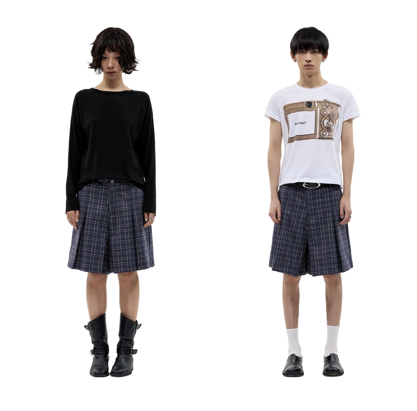 BRITISH STYLE PLEATED DRESS SHORTS