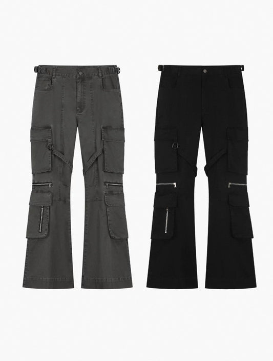 MULTI-POCKET TACTICAL STRAPPY PANTS