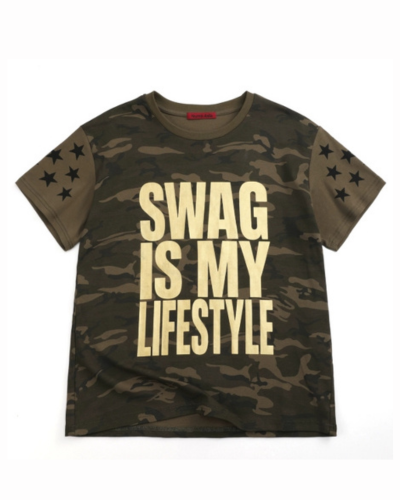 SWAGLIFE BRONZE CAMO STAR TEE