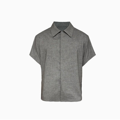 BUD COLLAR LINEN SHIRT