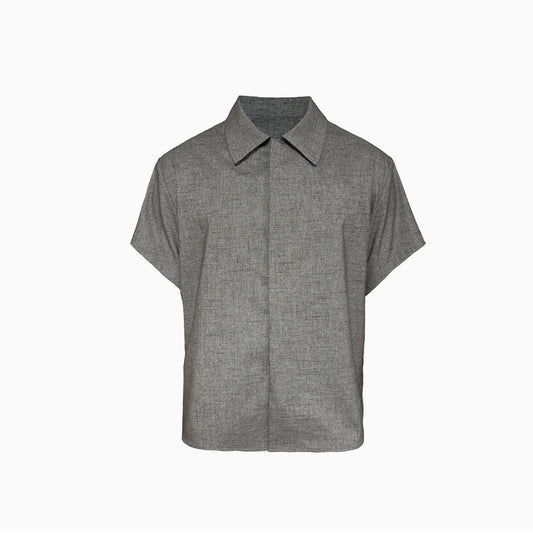 BUD COLLAR LINEN SHIRT