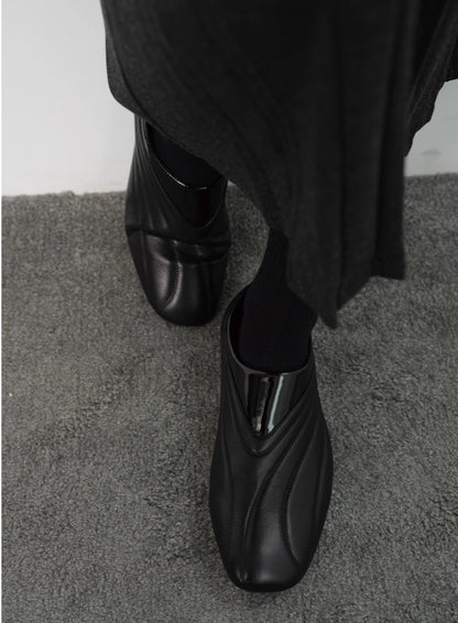 RACING QUILTED LEATHER SHOES