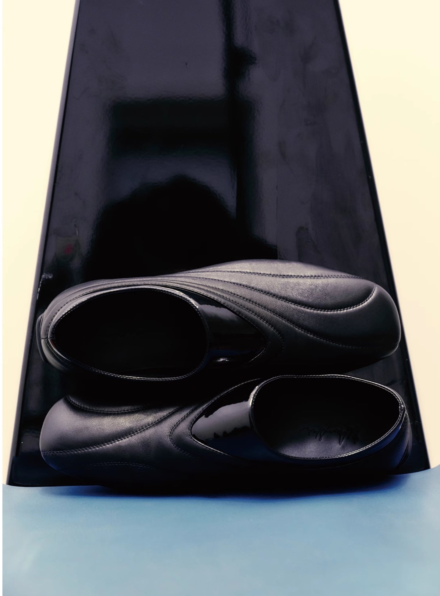 RACING QUILTED LEATHER SHOES