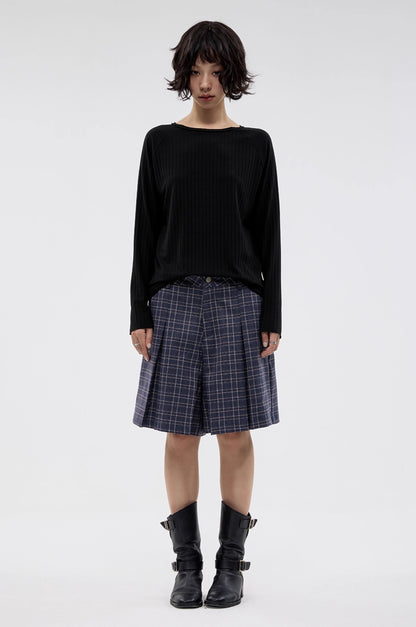 BRITISH STYLE PLEATED DRESS SHORTS