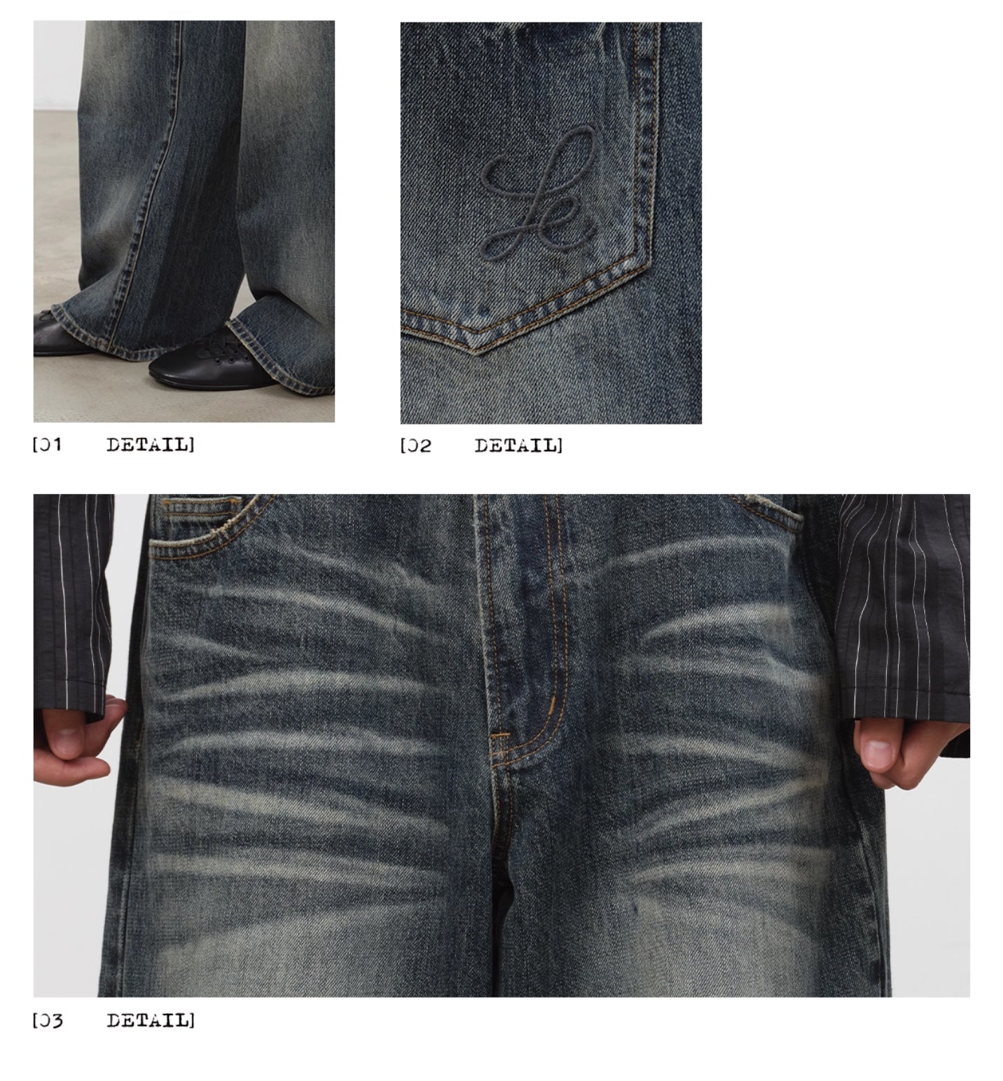 13OZ LIGHTNING STRAIGHT JEANS