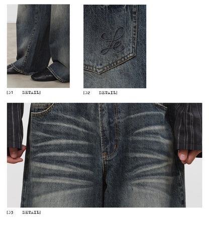 13OZ LIGHTNING STRAIGHT JEANS
