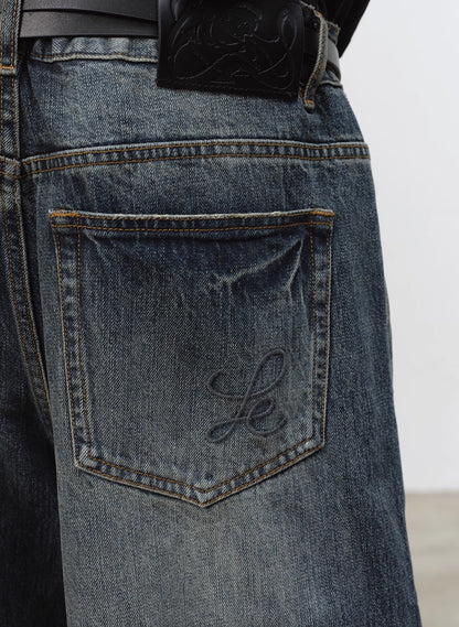 13OZ LIGHTNING STRAIGHT JEANS