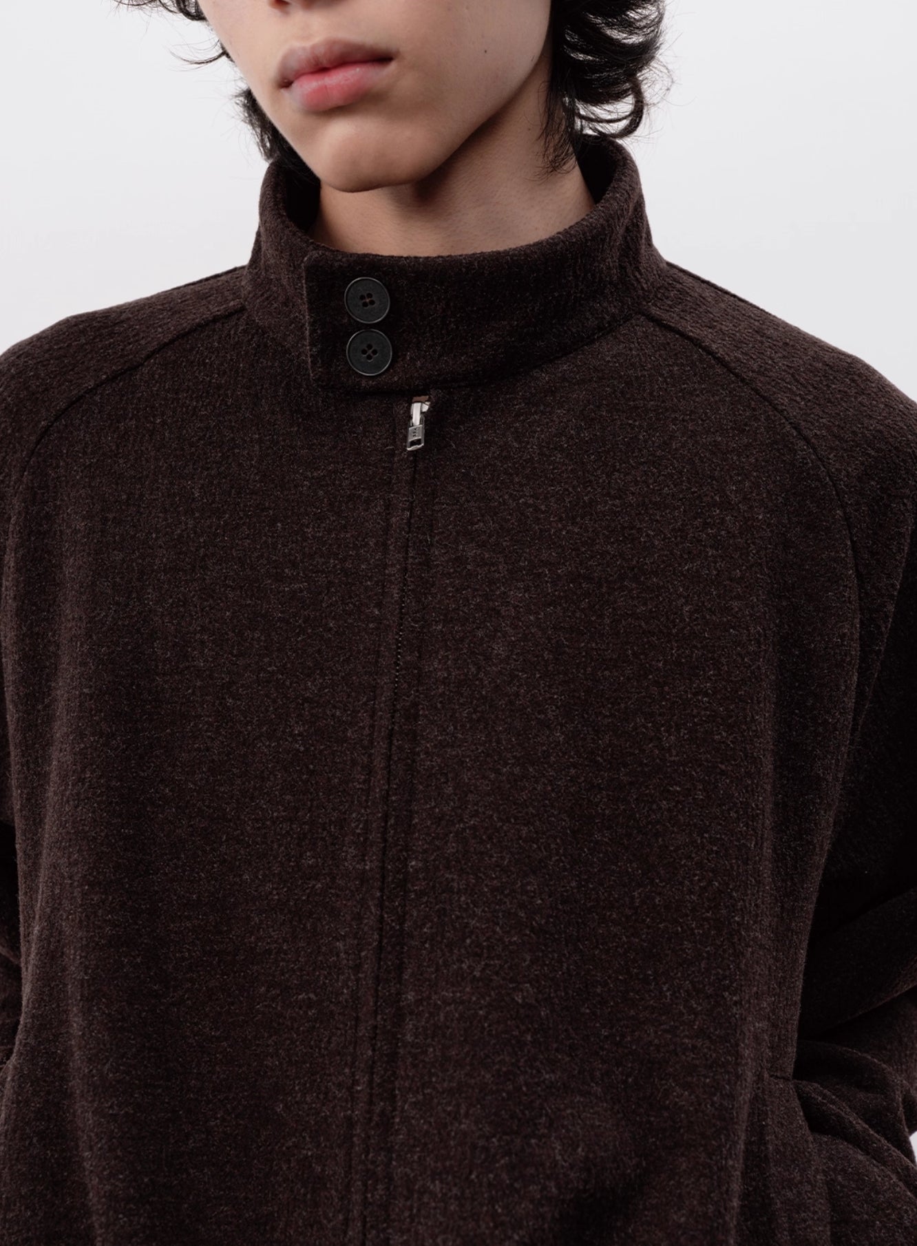 STRAPPY WOOL BLEND JACKET