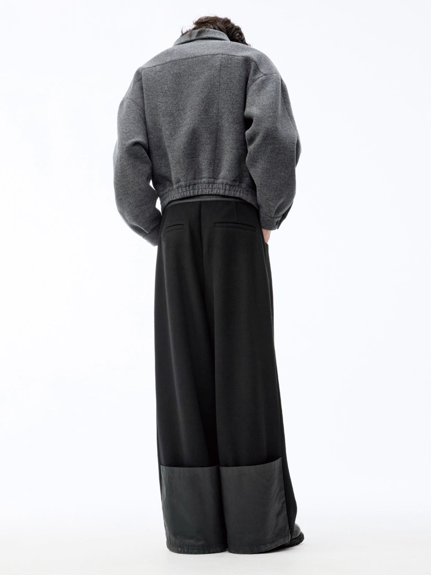 DOUBLE POCKET WOOL FLIGHT JACKET