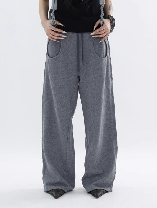 ROUND POCKET SWEATPANTS