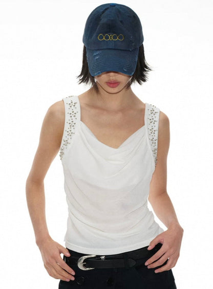 00:00 WASH BLUE LONG BRIM CAP