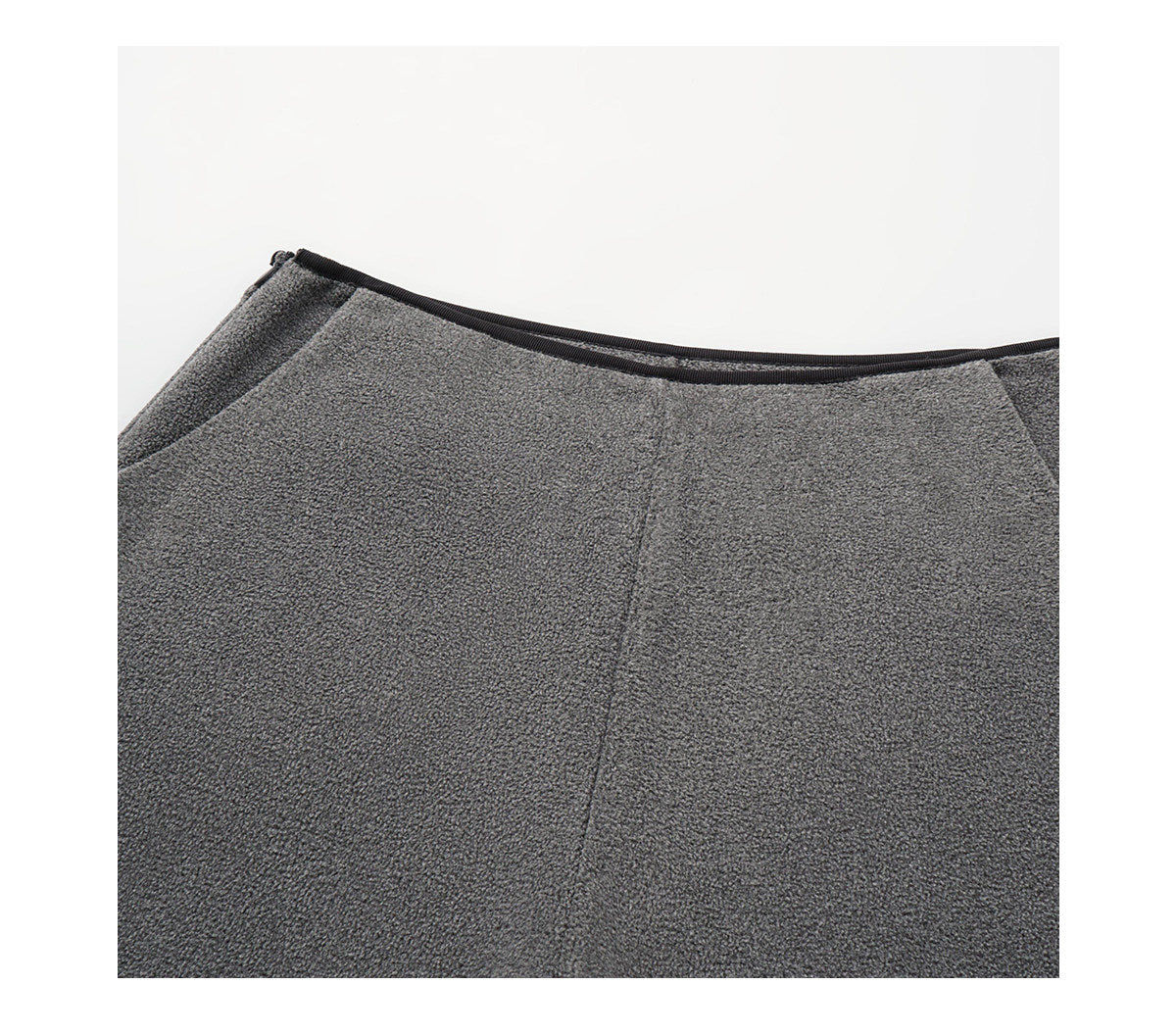 CURVED FLEECE TROUSER PANTS