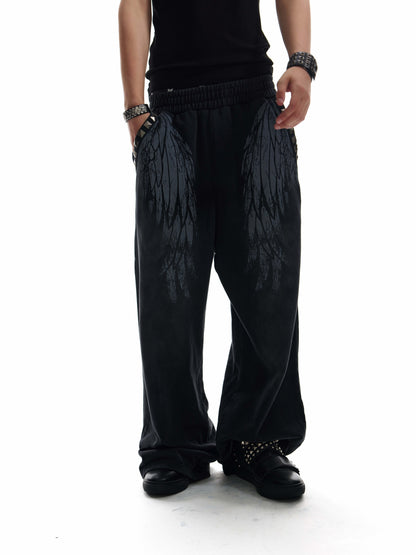 BROKEN WINGS LOOSE SWEATPANTS