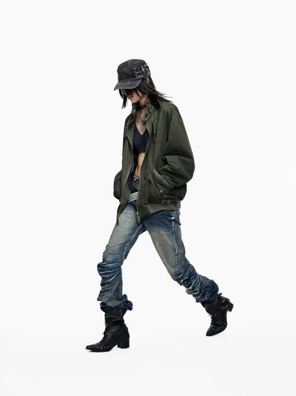 TACTICAL WASHED UTILITY JACKET