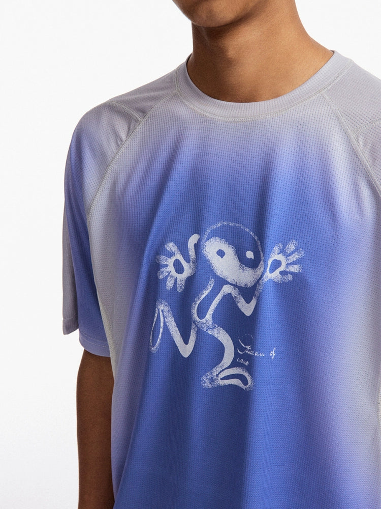 RUNNING TAIJI MESH SPORTS TEE