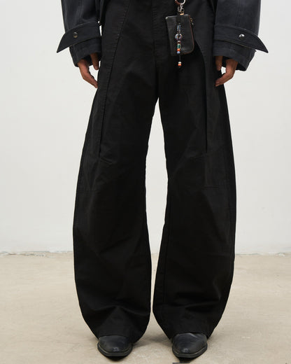 SICKLE CURVE A-LINE PANTS
