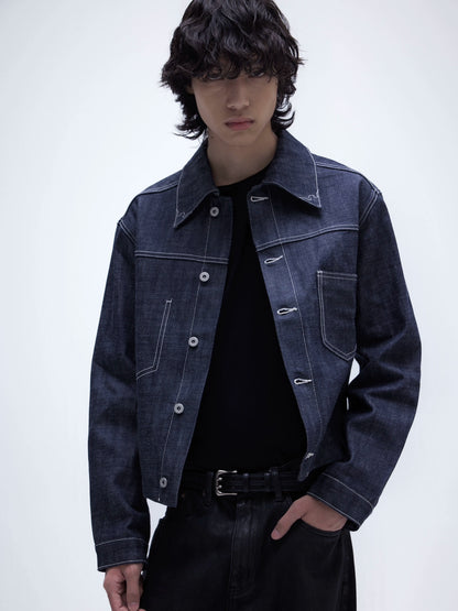 13.5OZ SELVEDGE DENIM JACKET