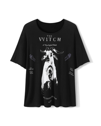 THE VVITCH OVERSIZED KNIT TEE