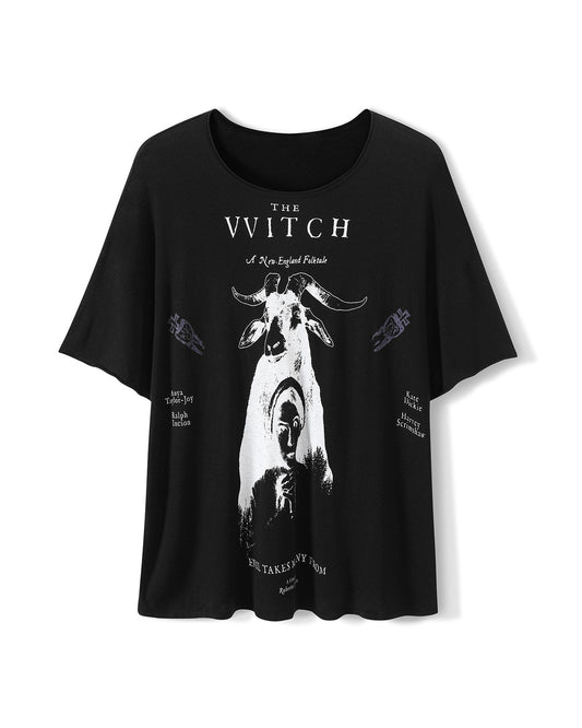 THE VVITCH OVERSIZED KNIT TEE