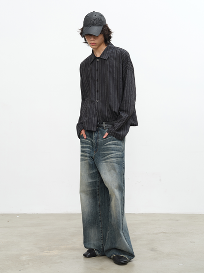13OZ LIGHTNING STRAIGHT JEANS