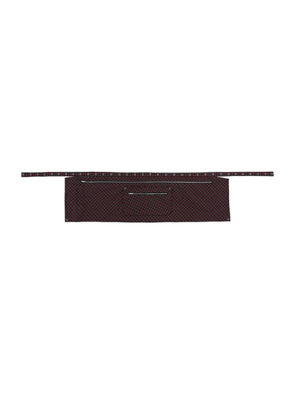 LAYERED CHECK WAIST BAG