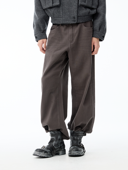 DISTRESSED STRAP FROST BOOTS