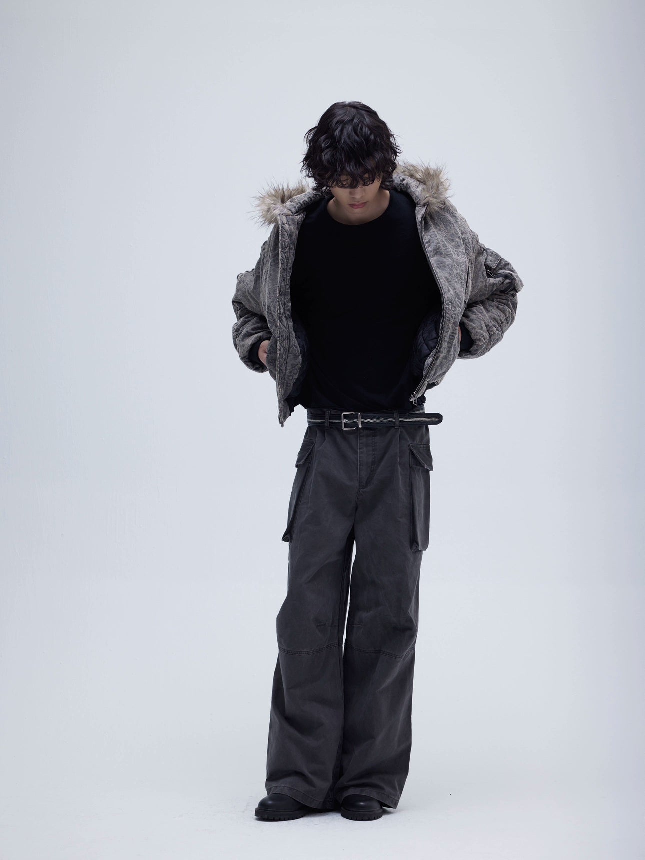 THREE-DIMENSIONAL POCKET CARGO PANTS