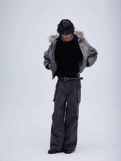 THREE-DIMENSIONAL POCKET CARGO PANTS