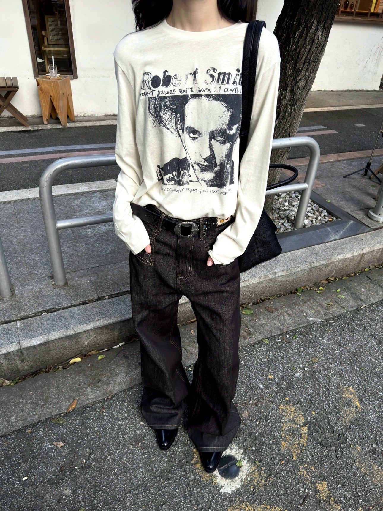 PORTRAIT LINEN BLEND TEE