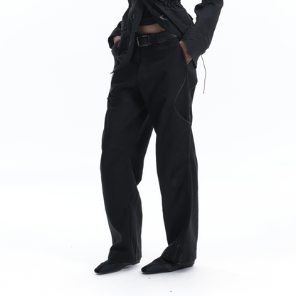YAOHEI PATCHWORK CARGO PANTS