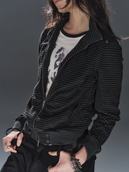 ASH SIGNAL EYELET TRACK BLOUSON
