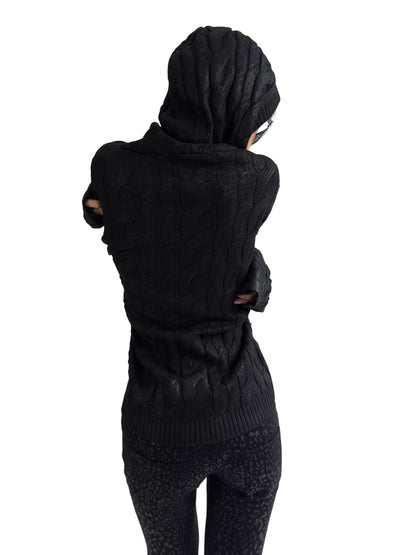 PALACE NOIR FLORAL TWIST HOODIE