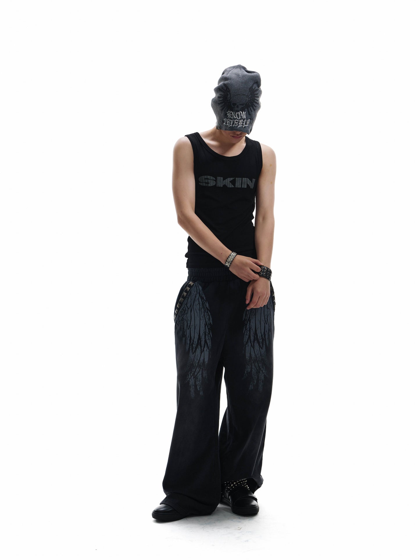 BROKEN WINGS LOOSE SWEATPANTS