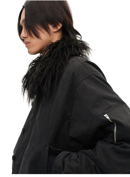 WASHED TEXTURE N2B STYLE OUTERWEAR