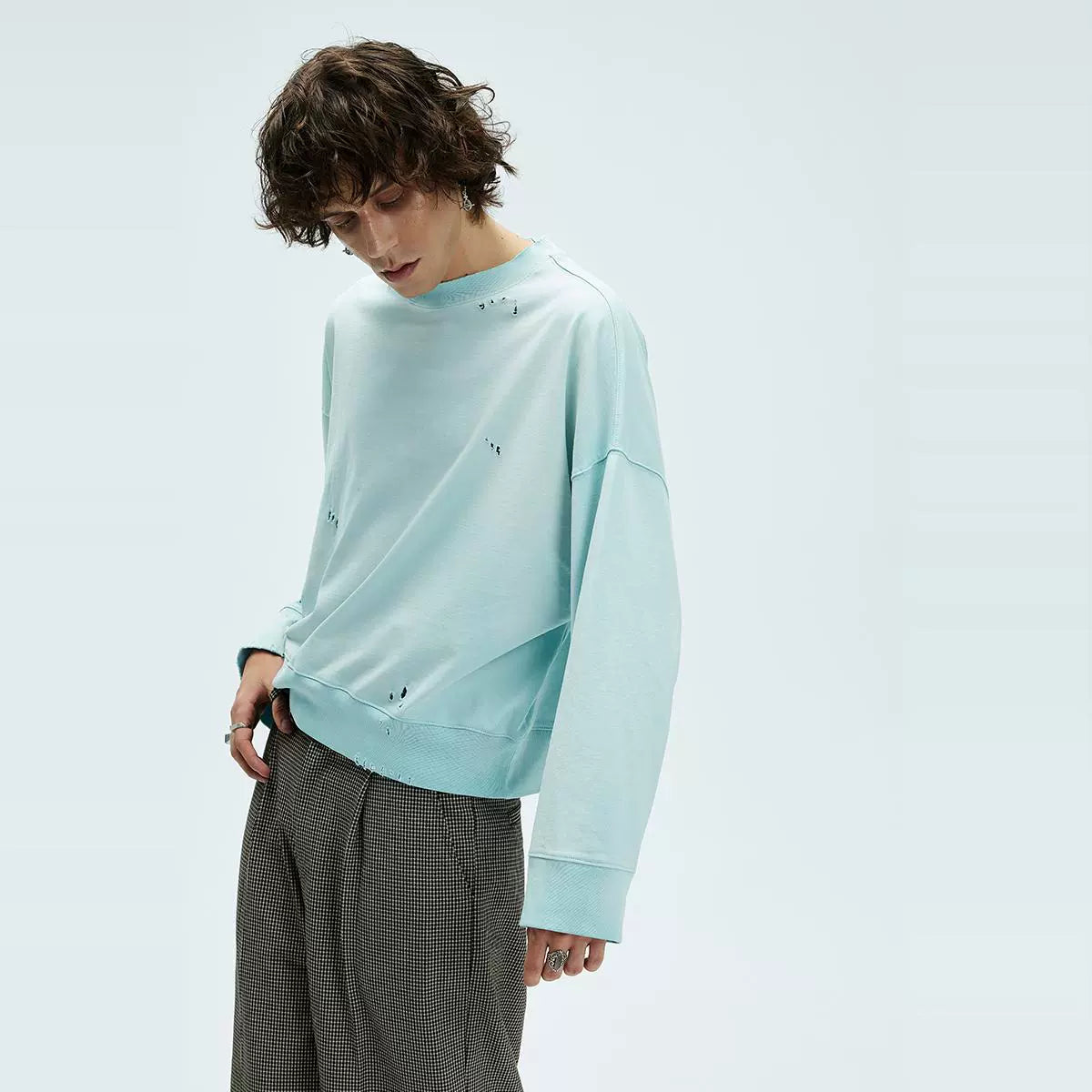 DIRTY DYED OVERSIZED SWEATSHIRT