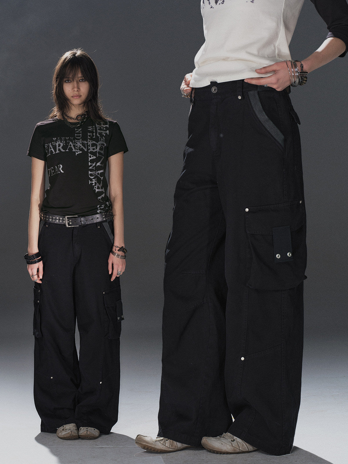RIVET PANEL MULTI POCKET CARGO