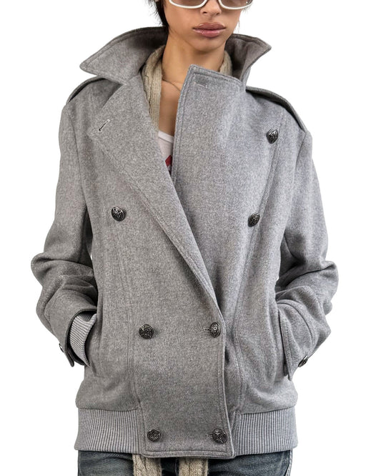MID LENGTH DOUBLE BREASTED COAT