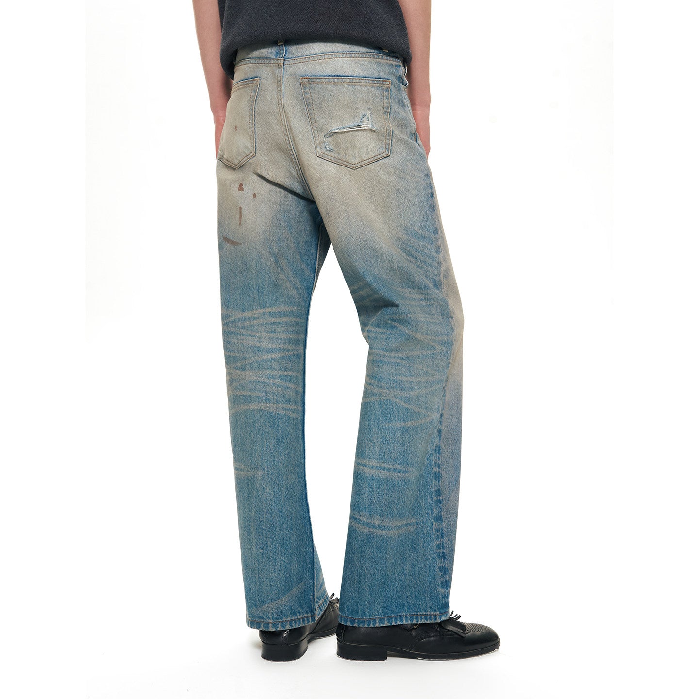 MISTY FADED STRAIGHT DENIM