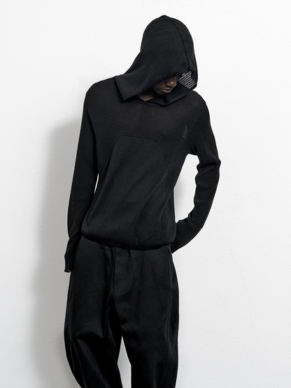 LIGHTWEIGHT SEE-THROUGH HOODIE