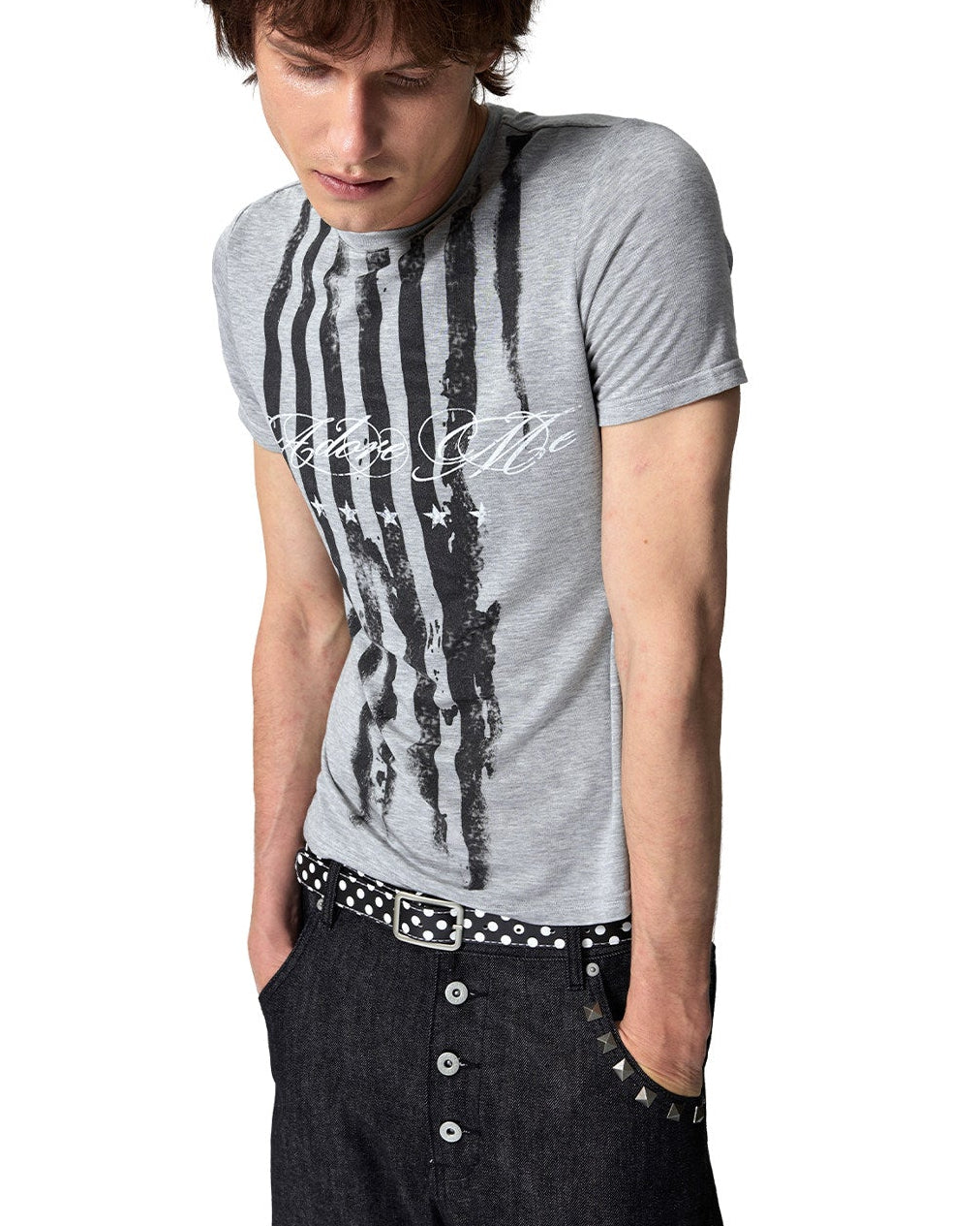 STARS STRIPES U NECK TEE
