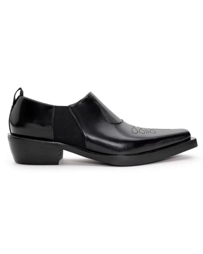 EL PASO EMBROIDERED FLOWER LOAFERS