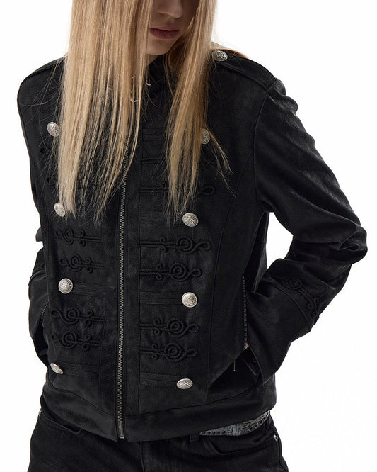 DARK IMPERIAL EMBROIDERED NAPOLEON JACKET