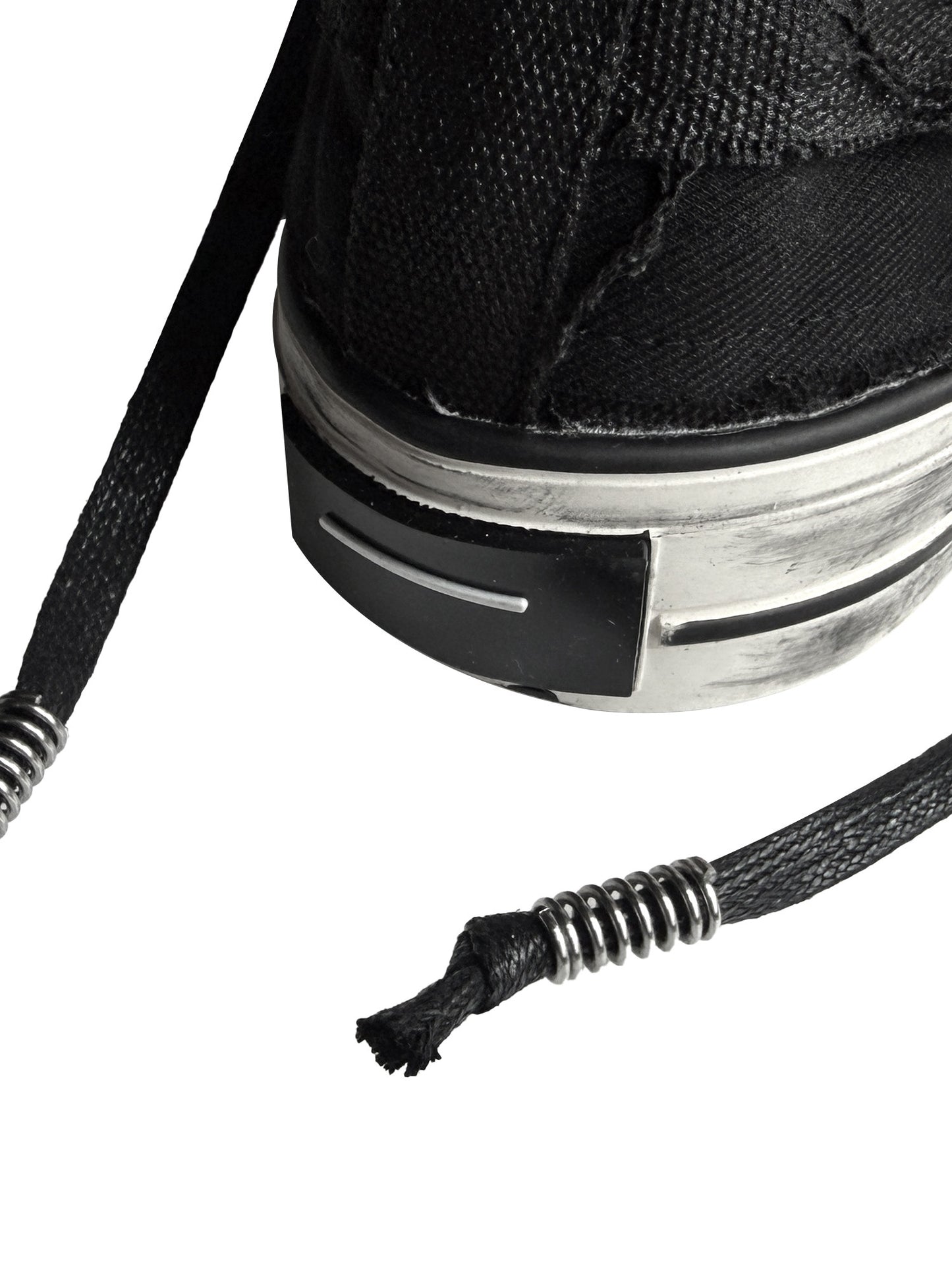 WAXED TONGUE SPRING VULCANIZED SNEAKERS