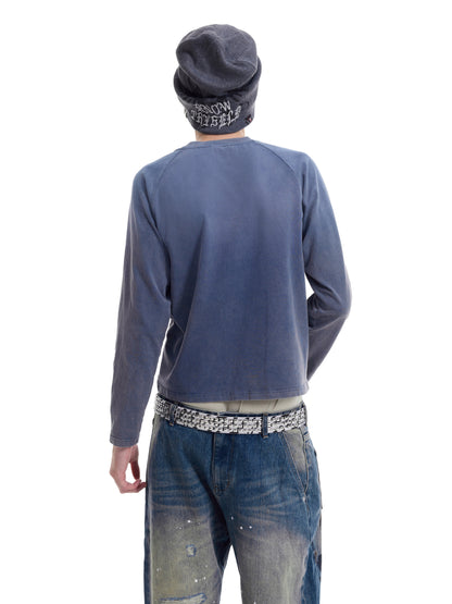 FADED NAVY STAR LONGSLEEVE