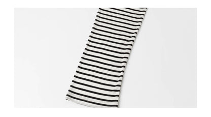 TENCEL WOOL BLEND STRIPED KNIT