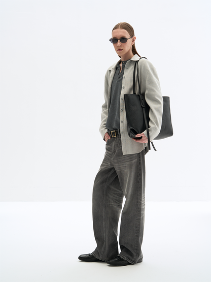 LEAD SMOKE GREY JEANS