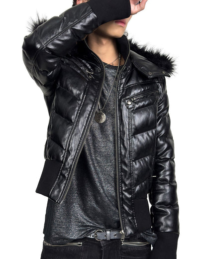 FROSTLINE FUR HOOD DOWN JACKET