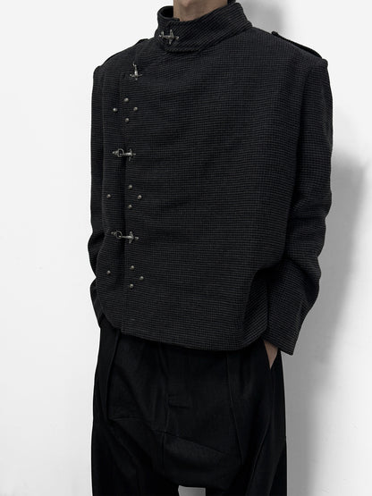 HOUNDSTOOTH FENCING SUIT JACKET